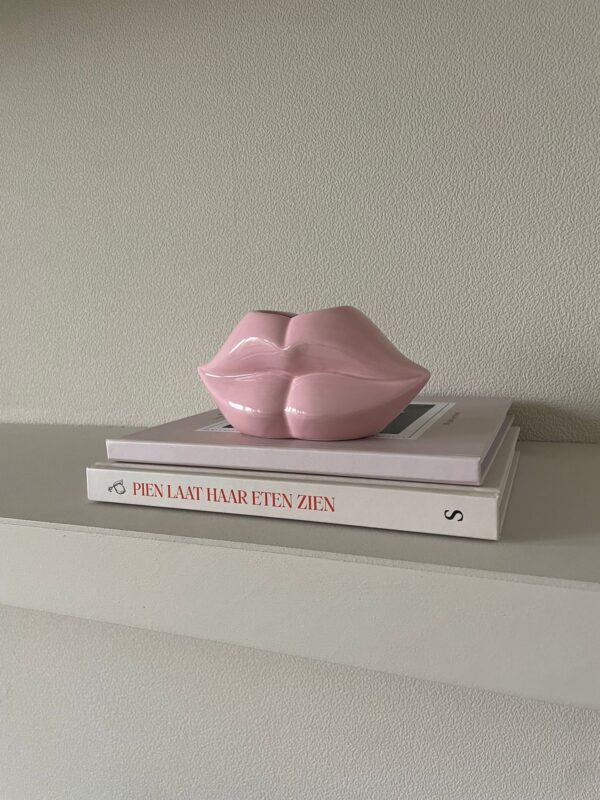Vaasje Lippen Roze - Afbeelding 3