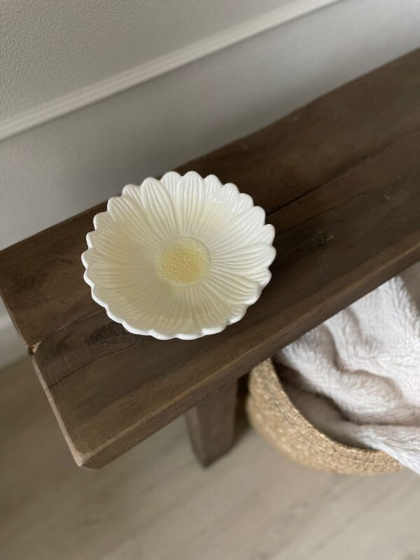 Bloemenschaaltje Geel - Afbeelding 2